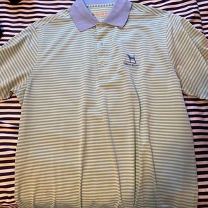 Cabin Bluff collard shirt